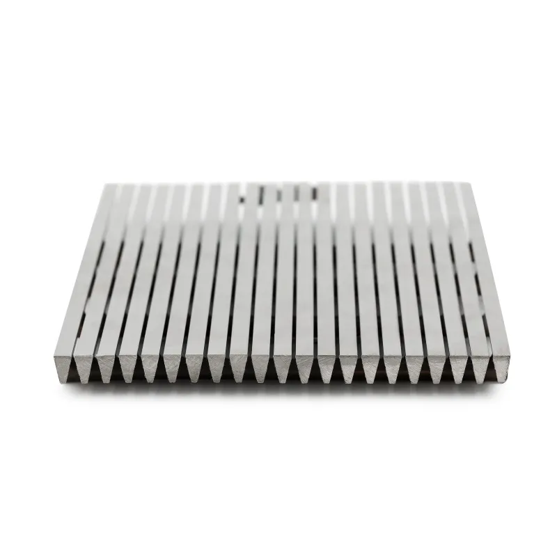 wedge wire flat panel