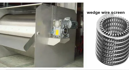 Rotary Drum Screens--Efficient Wastewater Filtration