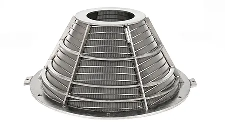 Wedge Wire Strainers for Industrial Centrifuge