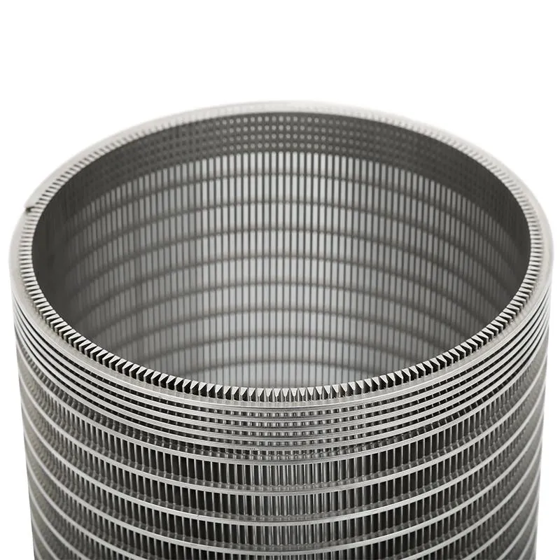 Wedge Wire Slot Screen Cylinder Pipe
