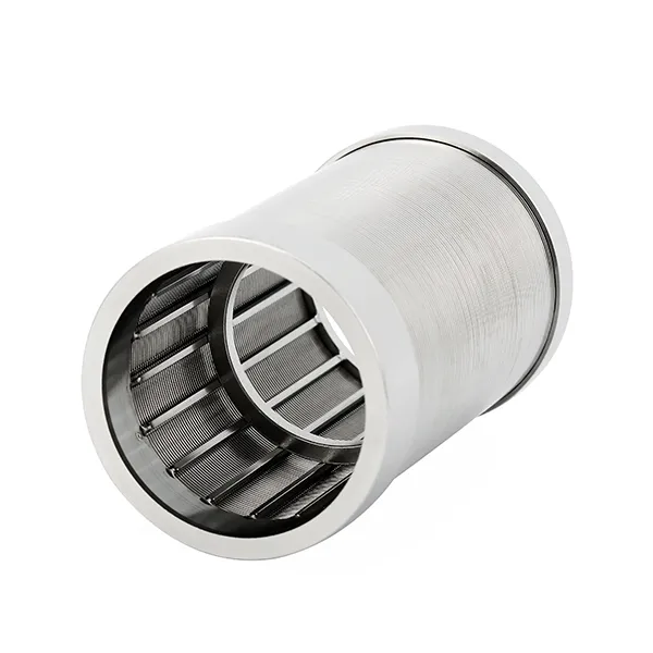 wedge wire candle filter element