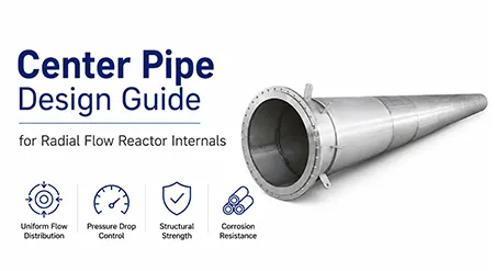Center Pipe Design Guide for Radial Flow Reactor Internals
