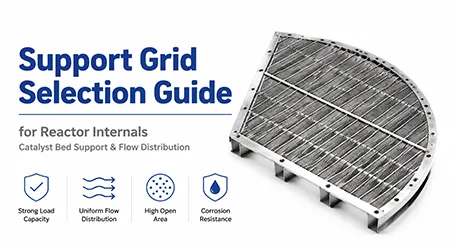 Support Grid Selection Guide for Catalyst Bed Support in Reactor Internals