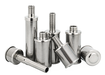 wedge wire filter nozzle for wastewater treatment