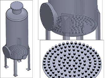 wedge wire screen nozzle, mixed bed filter nozzle for Water Treatment