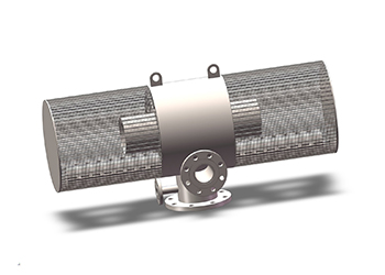 wedge wire intake screen, river intake screen for Water Treatment