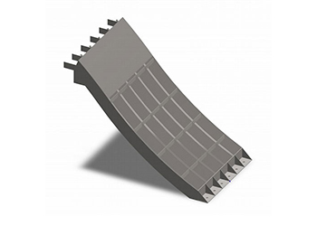 coandă effect Coanda Intake screen used in river