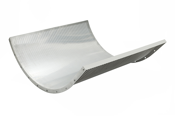 Wastewater Treatment Screen, Wedge Wire Sidehill Screens for solid-liquid separation