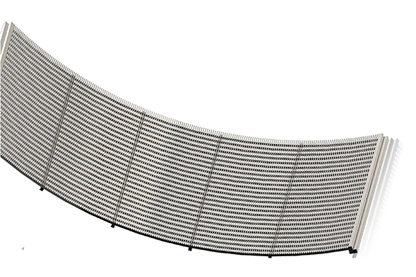 static wedge wire screen, wedge wire screen working principle, wastewater static screen, stainless steel wedge wire screen, manufacturer