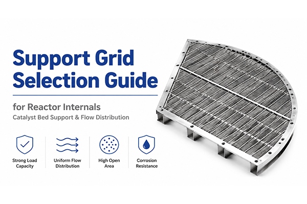 Support Grid Selection Guide for Reactor Internals | Catalyst Bed Support Design